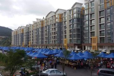 UNIT APARTMENT GOLDEN HILLS - BARRINGTON SQUARE , TANAH RATA UNTUK DIJUAL DI CAMERON HIGHLAND