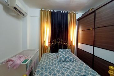 Unit Apartment Untuk Dijual Di Apartment Taman Tun Teja, Rawang, Selangor