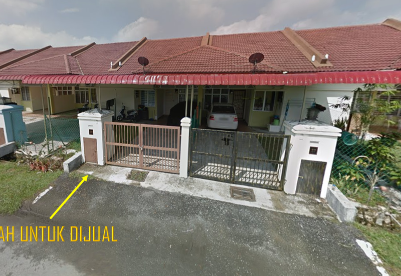 RUMAH TERES 1 TINGKAT UNTUK DIJUAL DI BERNAM JAYA, HULU SELANGOR, SELANGOR