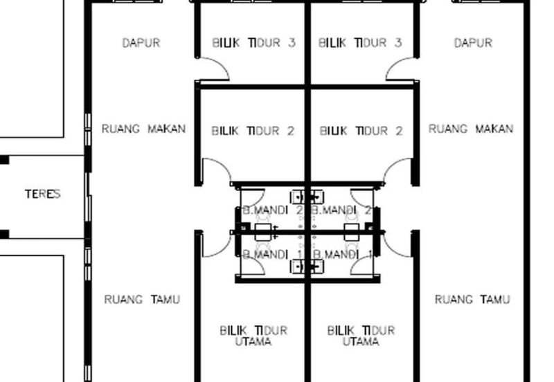 RUMAH TERES SATU TINGKAT UNTUK DIJUAL DI PERUMAHAN TAMAN DESA SERINDIT, KALUMPANG, HULU SELANGOR, SELANGOR