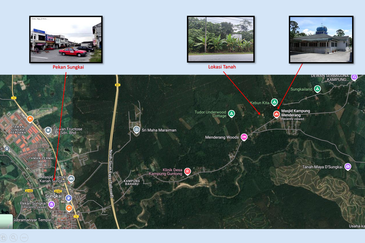 TANAH STATUS LOT KEDIAMAN (76 LOT BESERTA GERAN INDIVIDU) UNTUK DIJUAL DI KG MENDERANG, SUNGKAI, PERAK – LOKASI STRATEGIK !!!