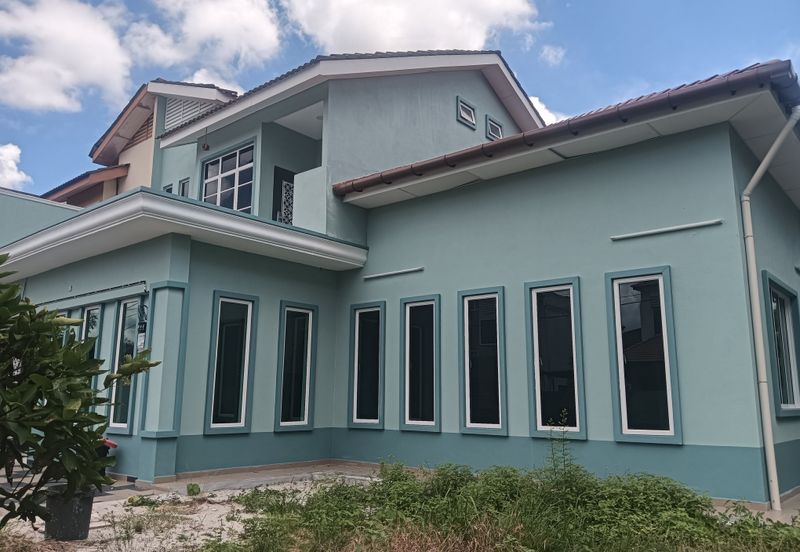 RUMAH TERES DUA TINGKAT UNTUK DIJUAL DI TAMAN WANGSA JAYA, TANJUNG MALIM (CORNER LOT)