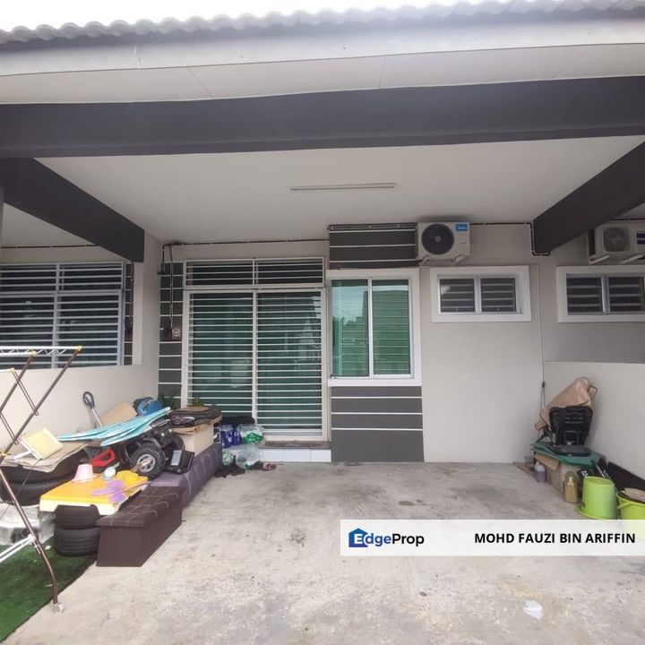 RUMAH TERES 1 TINGKAT UNTUK DIJUAL DI TAMAN EMAS, BIDOR, PERAK, Perak, Bidor