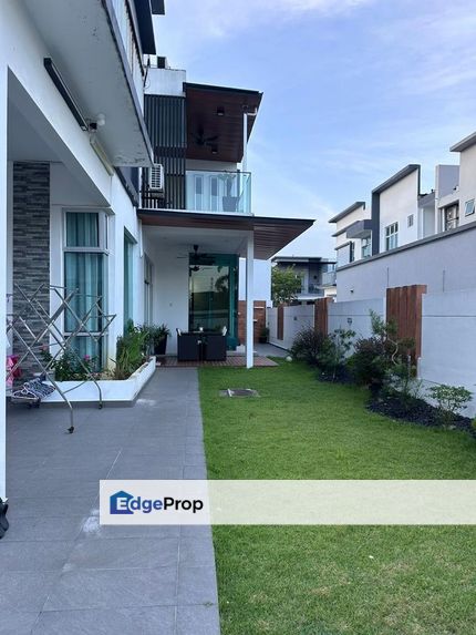 End Lot Cluster House @ Palma Residence For Sale, Johor, Kangkar Pulai