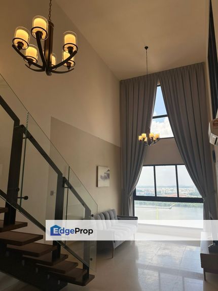 High Floor Seaview Duplex Walking Distance to CIQ, Johor, Johor Bahru