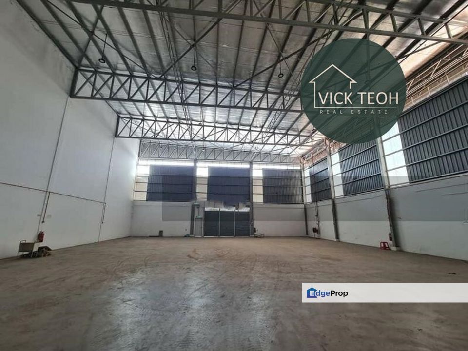 1.5sty Semi Detached Warehouse Factory 20,535sf Perai Seberang Jaya, Penang, Seberang Jaya