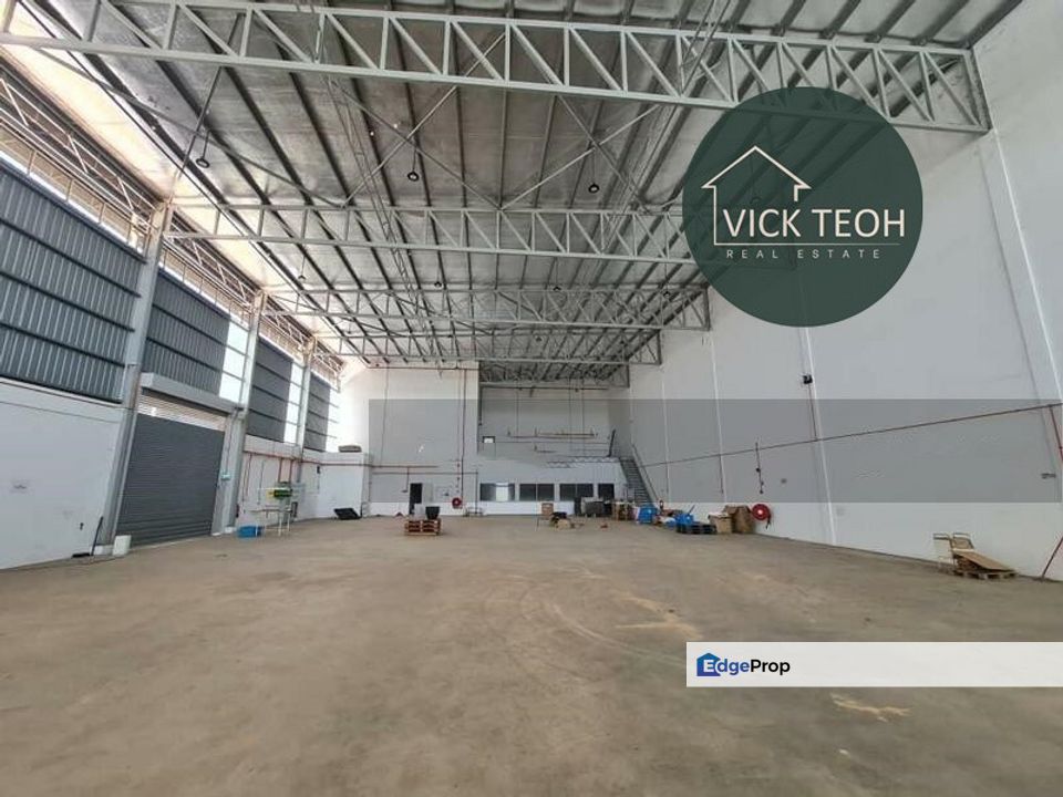1.5sty Semi Detached Warehouse Factory 20,535sf Perai Seberang Jaya, Penang, Seberang Jaya