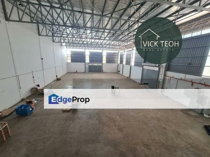 1.5sty Semi Detached Warehouse Factory 20,535sf Perai Seberang Jaya, Penang, Seberang Jaya