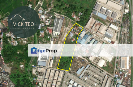 Butterworth Industrial Land For Sell 8.25acres Freehold, Penang, Butterworth