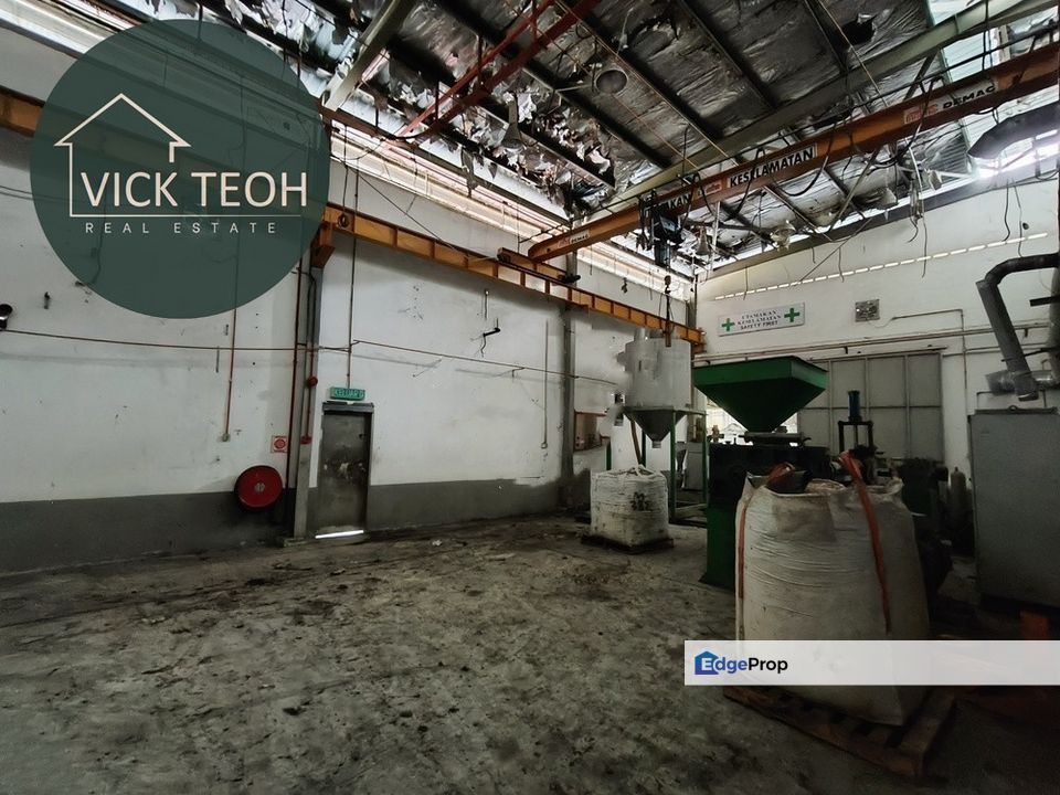1.5 Storey Detached Factory Warehouse Simpang Ampat Kawasan Iks Tasek, Penang, Simpang Ampat
