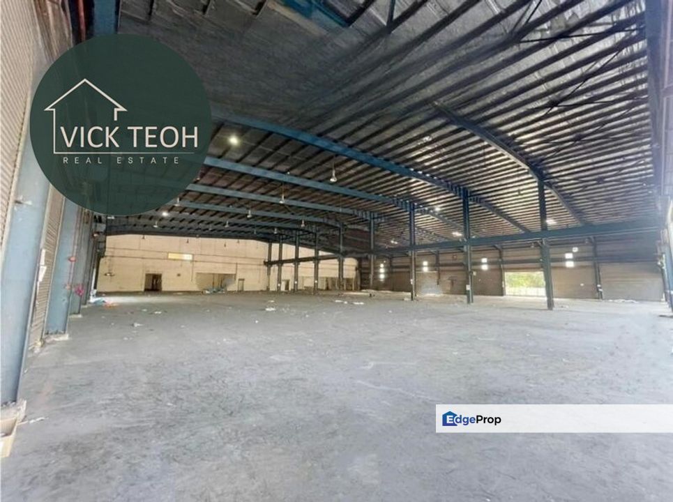 Detached Factory Warehouse 46,800sf Sungai Lokan Butterworth, Penang, Bagan Lalang