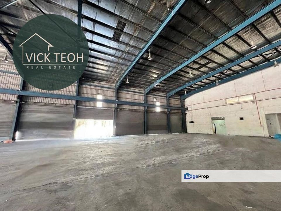Detached Factory Warehouse 46,800sf Sungai Lokan Butterworth, Penang, Bagan Lalang