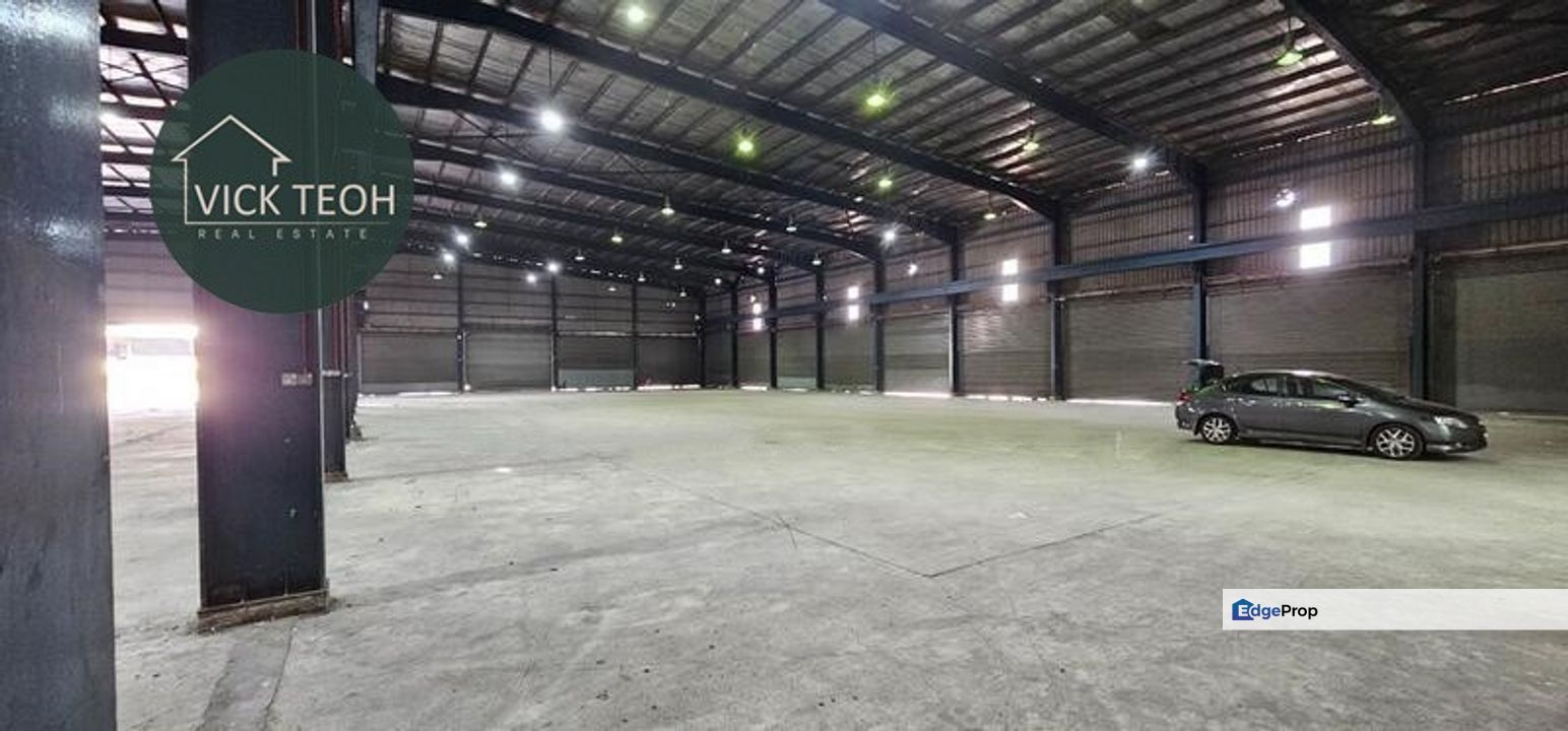 Detached Factory Warehouse 46,800sf Sungai Lokan Butterworth, Penang, Bagan Lalang