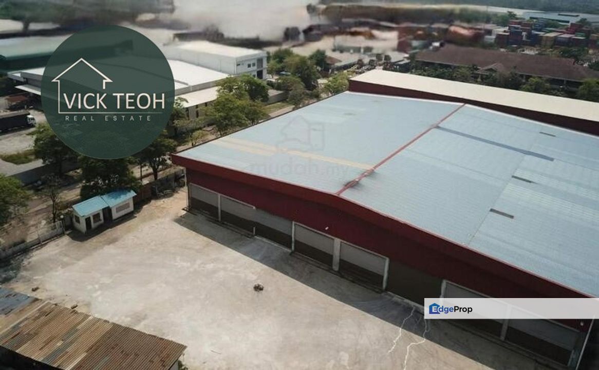 Detached Factory Warehouse 46,800sf Sungai Lokan Butterworth, Penang, Bagan Lalang