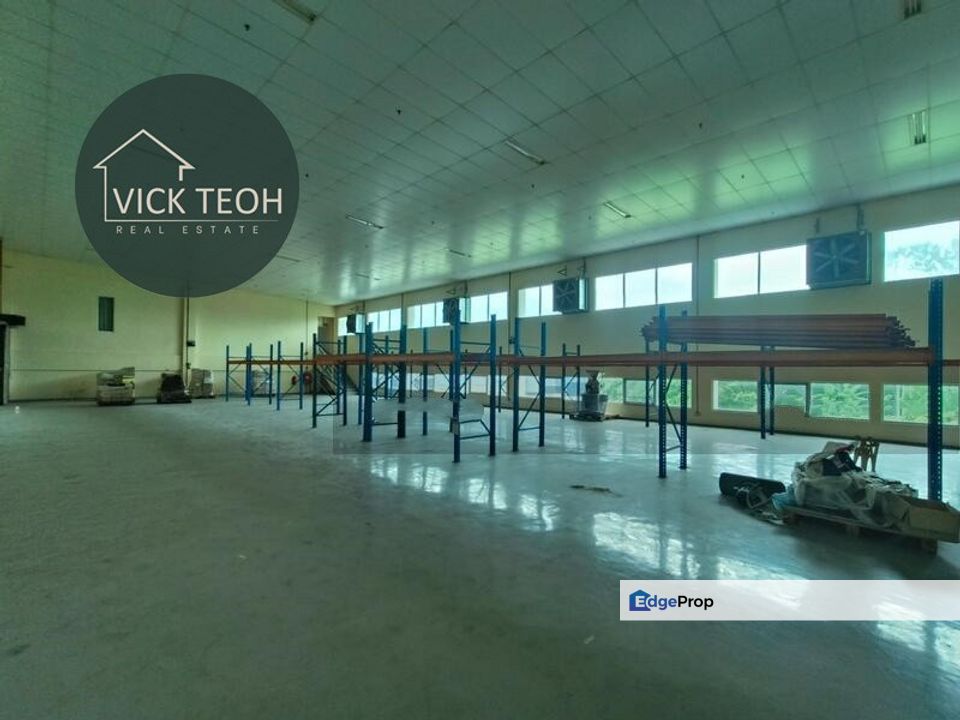 1.5sty Detached Factory Warehouse 45,000sf 1000amp Seberang Jaya , Penang, Seberang Jaya