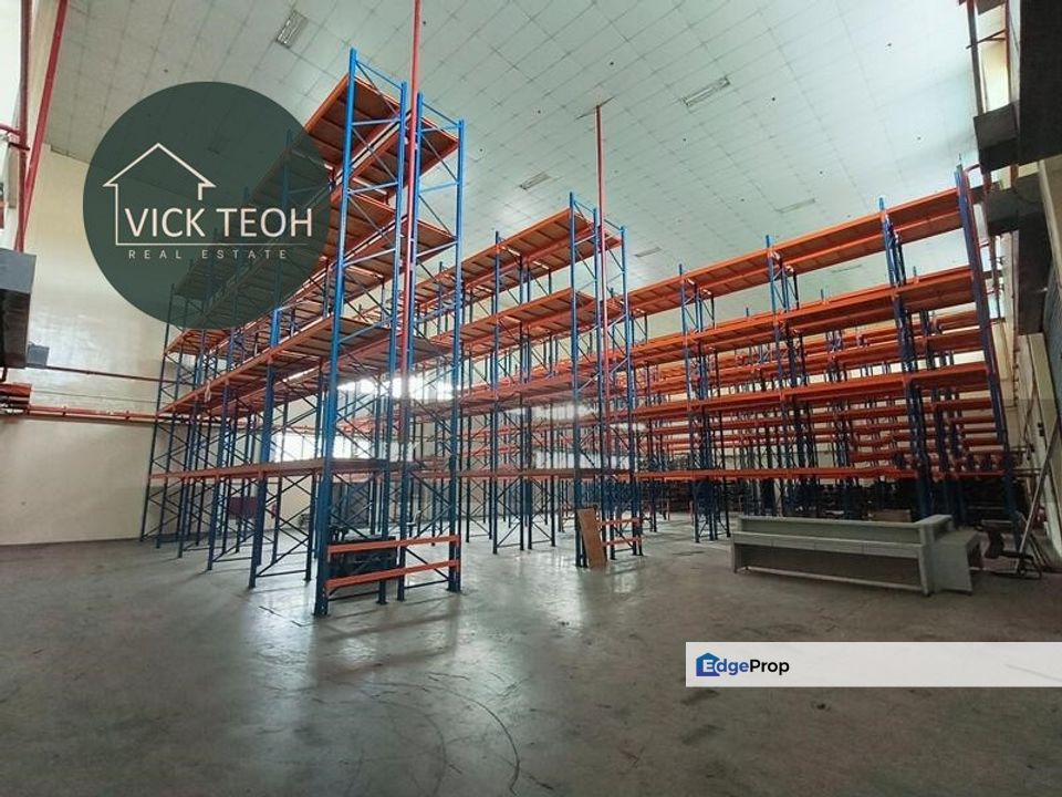 1.5sty Detached Factory Warehouse 45,000sf 1000amp Seberang Jaya , Penang, Seberang Jaya