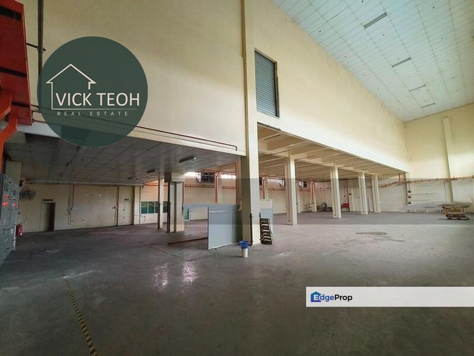 1.5sty Detached Factory Warehouse 45,000sf 1000amp Seberang Jaya , Penang, Seberang Jaya