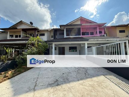 Kuching 6th Mile Double Storey Terrace Intermediate at Taman Sarmax for Rent , Sarawak, Kuching