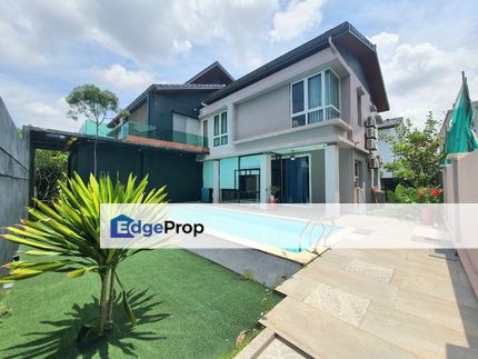 Facing Open Endlot Double Storey Bungalow With Private Swimming Pool Bandar Parklands Precinct 1 Klang for sale, Selangor, Klang