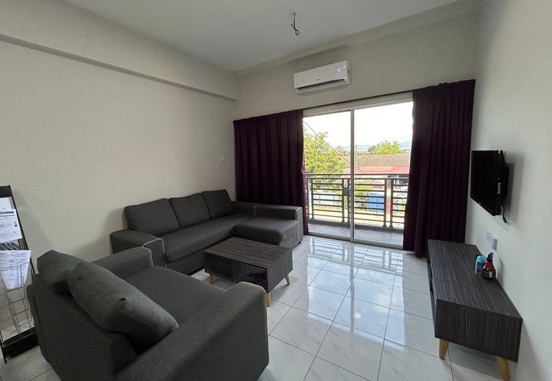 Pangsapuri bercham new fully furnished to sell