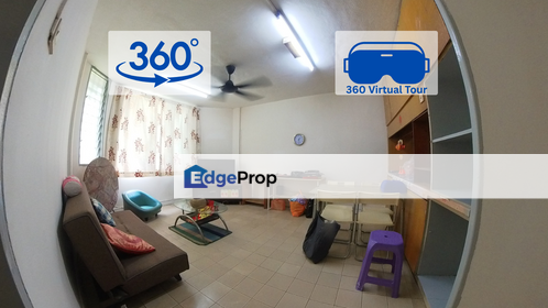 Rampai Court Low Floor Close to LRT Sri Rampai For Rent, Kuala Lumpur, Setapak