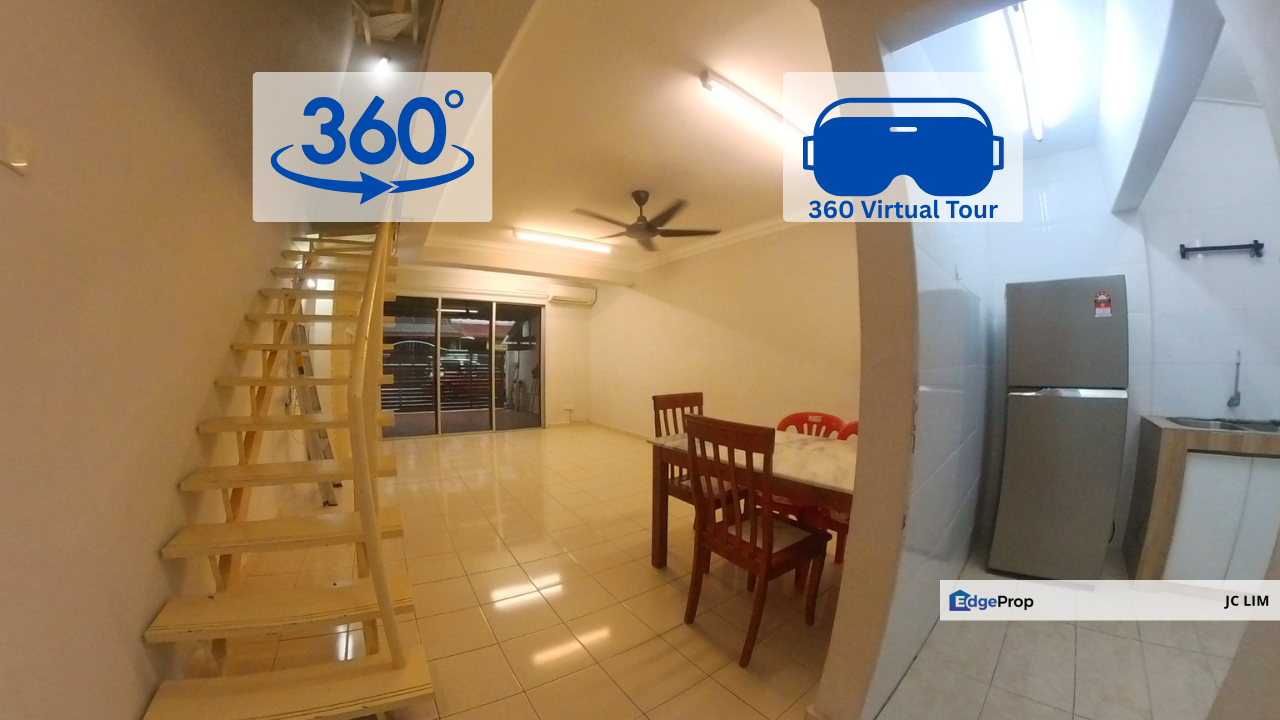 2.5 storey Desa Setapak Wangsa Maju Renovated Next To LRT Wangsa Maju For Rent, Kuala Lumpur, Wangsa Maju