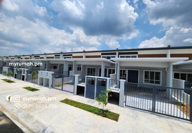 🔥 COMPLETED 1 Storey Teres LAST CORNER Unit  [43' ~ 64' x 68'] ZERO DOWNPAYMENT 🔥 near IJM Rimbayu & Kota Kemuning