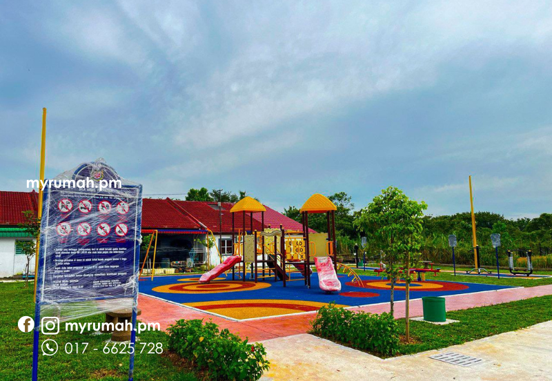 🔥 COMPLETED 1 Storey Teres LAST CORNER Unit  [43' ~ 64' x 68'] ZERO DOWNPAYMENT 🔥 near IJM Rimbayu & Kota Kemuning