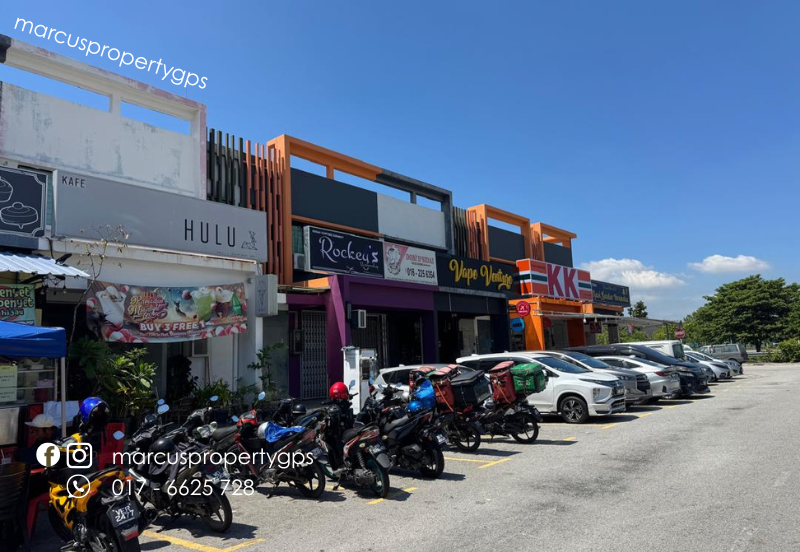 Bukit Raja 1.5 Storey Shoplot For Sale 🔥 4.75% ROI, Whole Row TENANTED - Facing Main Road!