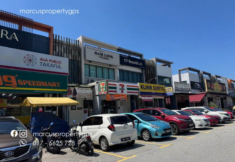 Bukit Raja 1.5 Storey Shoplot For Sale 🔥 4.75% ROI, Whole Row TENANTED - Facing Main Road!