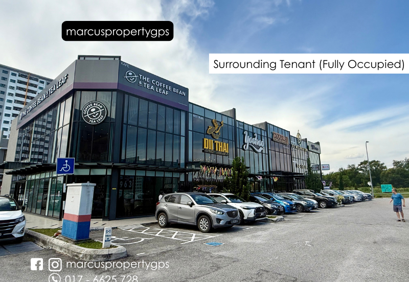 Bukit Raja Corner Shop, 1.5 Storey Shop 25 x 70 For Sale, at Hot Vibrant Area! Facing Main Road (Sell with Tenancy!)