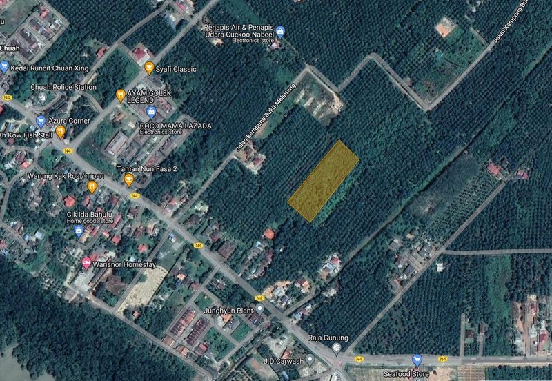 Tanah Ladang Kelapa Sawit Zoning Perumahan di Chuah, Port Dickson untuk dijual!