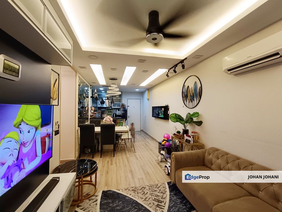 D'Cassia Apartment Ecohill, Semenyih RENOVATED BEAUTIFUL UNIT‼️PARTIAL FURNISHED‼️for sale, Selangor, Semenyih