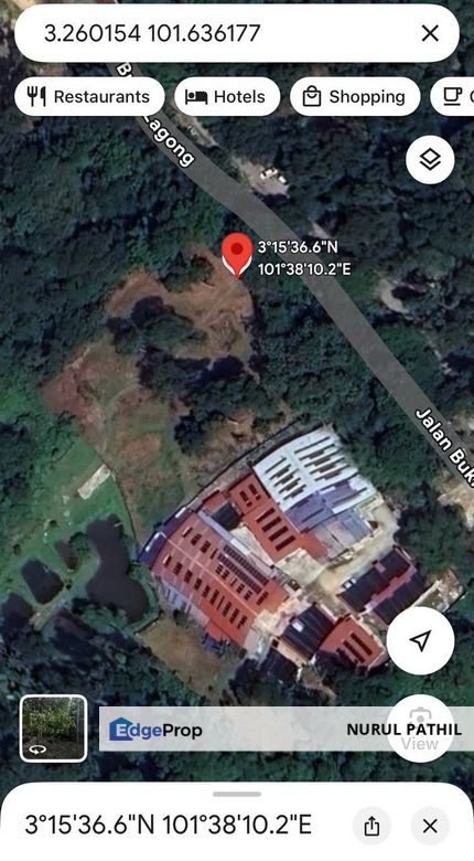 Tanah untuk dijual di Bukit Lagong, Selayang, Selangor, Kuala Lumpur, Selayang