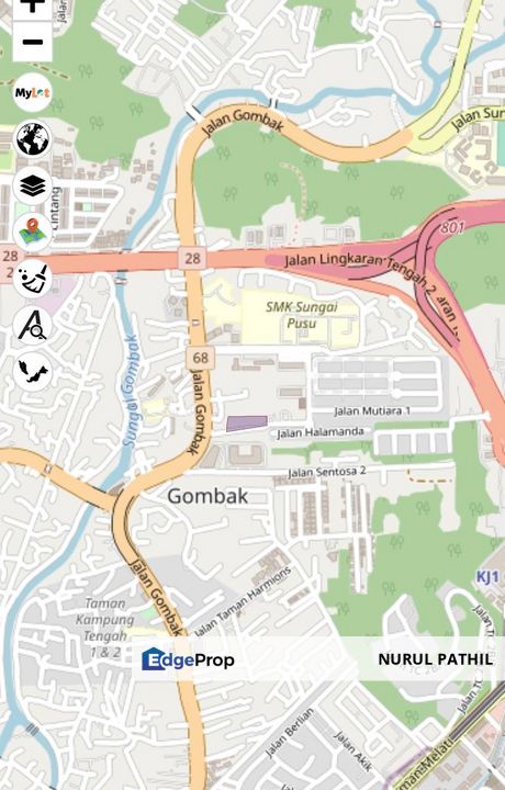 Tanah  Gombak Land Gombak Bangunan Zoning Residential, Kuala Lumpur, Gombak