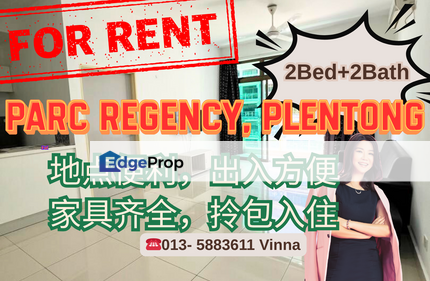 Parc Regency @Plentong 2bed2bath , Johor, Masai