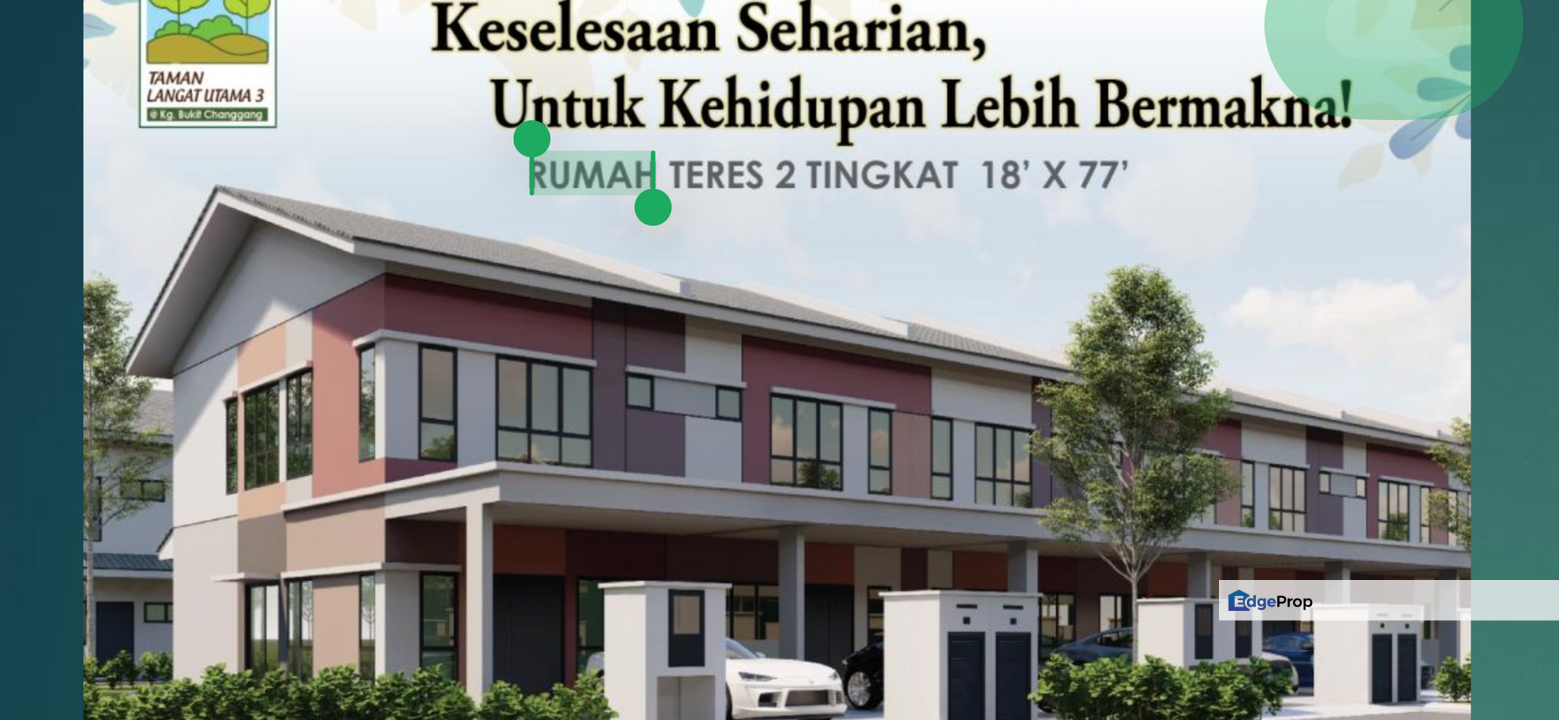 FREE MOT & SPA[Rumah Baru 2 tingkat] 15 mnt KLIA [Dari RM416K, Selangor, Kuala Langat