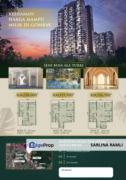 Taman Melati/ Gombak New Apartment, Selangor, Gombak