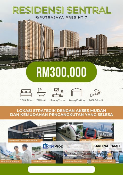 Putrajaya Sentral P7 Rumawip Apartment, Putrajaya, Putrajaya