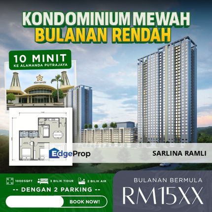Alamanda Putrajaya Freehold With Furnished Apartment, Selangor, Sepang