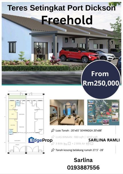 Port Dickson Freehold Rumah Teres Mampu Milik, Negeri Sembilan, Port Dickson
