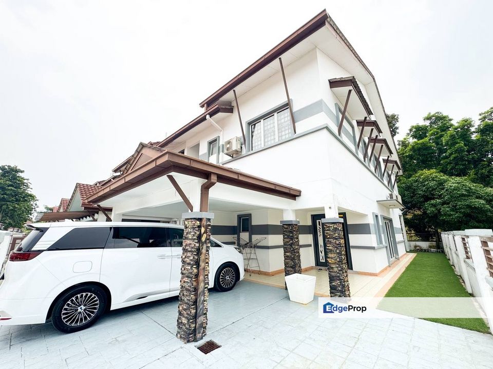 Denai Alam Shah Alam, 2 Storey Endlot House For Sale, Fully Renovated, Selangor, Shah Alam