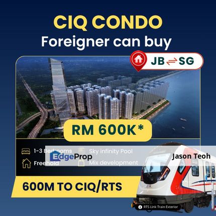 Johor Bahru Condo | Direct Link Bridge CIQ| CIQ CONDO, Johor, Johor Bahru