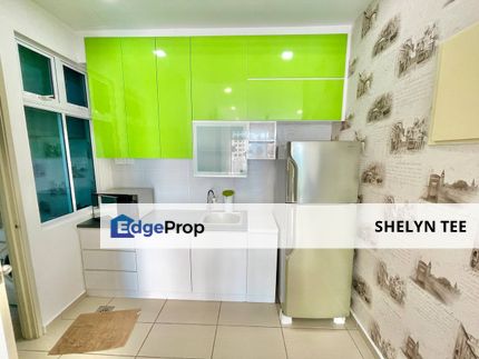 THE SENAI GARDEN APARTMENT FOR SALE FREEHOLD INTERNATIONAL LOT RENOVATED SWIMMING POOL VIEW, Johor, Senai