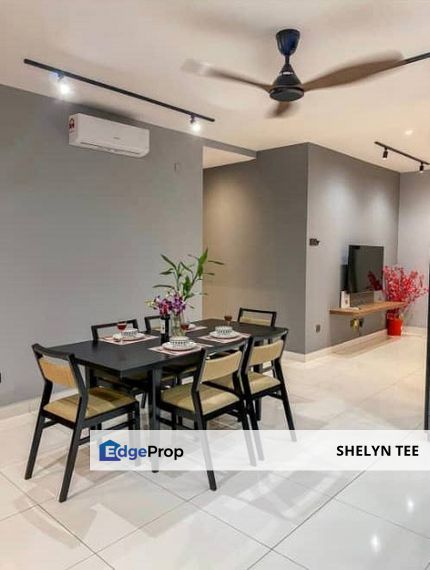 THE PLATINO SERVICED APARTMENT CORNER UNIT FOR RENT FULLY FURNISHED AIRBNB FRIENDLY, Johor, Johor Bahru