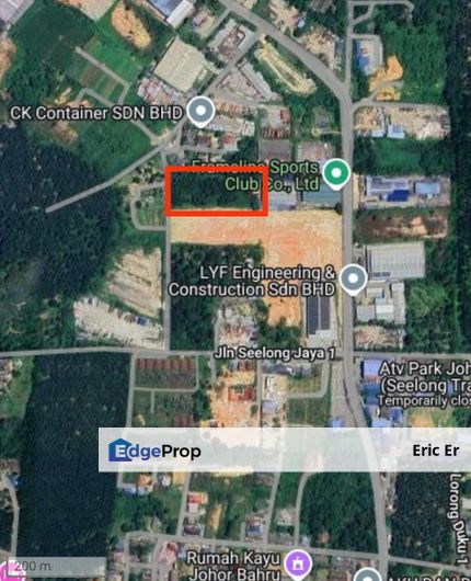 Seelong Medium Industrial Land For Sale, Johor, Senai