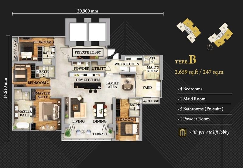 The Astaka @ 1 Bukit Senyum