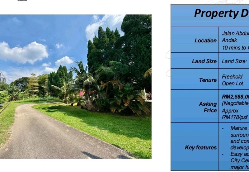 Johor Bahru Town @ Residential Land ( Commercial Zone) For Sale