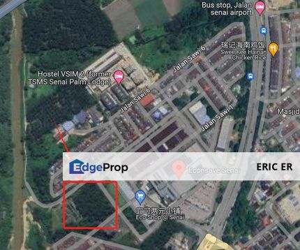 Senai Commercial Land For Sale ( 8 minutes to Senai Airport), Johor, Kulai