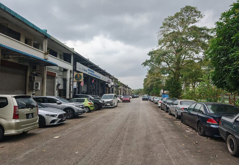 Taman Perindustrian Permas Jaya 1.5 Storey Terrace Factory For Sale (Unblock View)